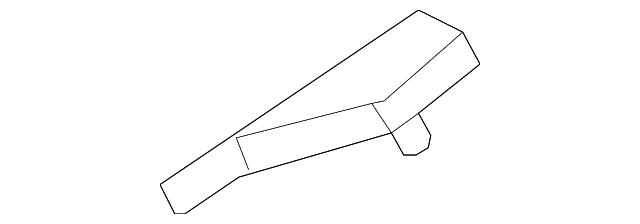 20890213 Деталь LOCK PLR REINF FILLER, LEFT