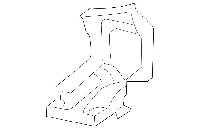 5N0-807-941-A Деталь BUMPER COVER SIDE SUPPORT, LEFT