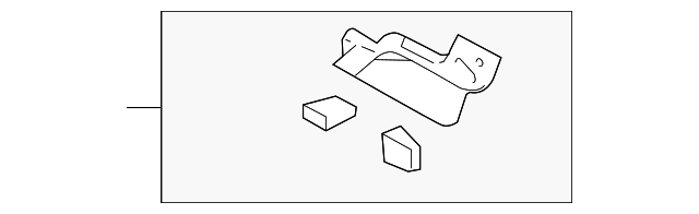 4H0-807-544-B Деталь OUTER SUPPORT, RIGHT