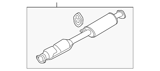 28600-3Q330 Деталь CONVERTER & PIPE