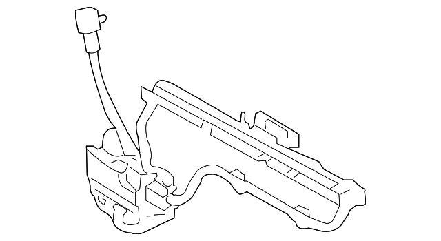 69850-0C020 Деталь WINDOW REGULATOR