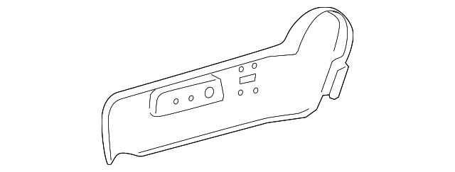 71811-0E010-E0 Деталь CUSHION SHIELD, RIGHT