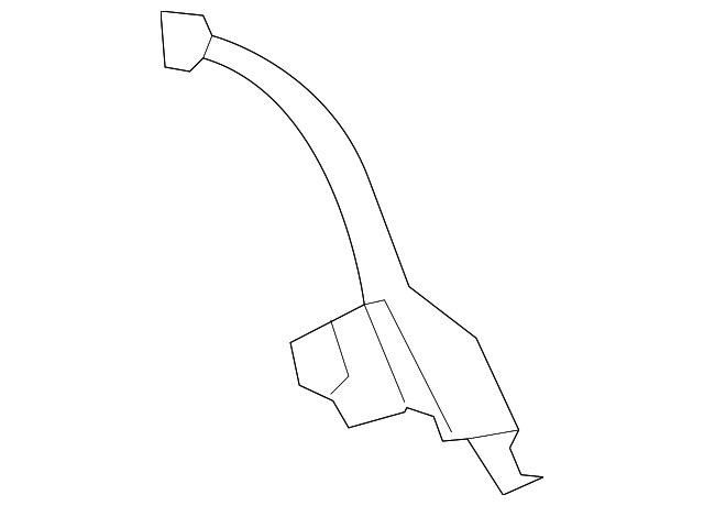 87405-1KA0A Деталь RECLINE COVER, RIGHT