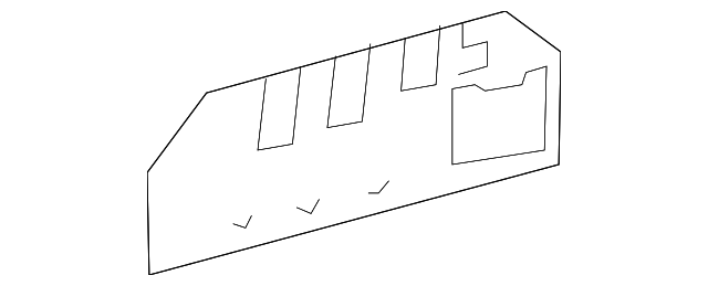 4L3Z-1626086-AA Деталь TRIM COVER, RIGHT