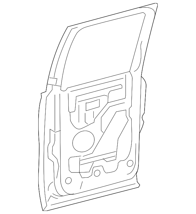 5L3Z-1624630-C Деталь DOOR SHELL, RIGHT