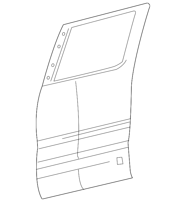 4L3Z-1624700-CA Деталь OUTER PANEL, RIGHT