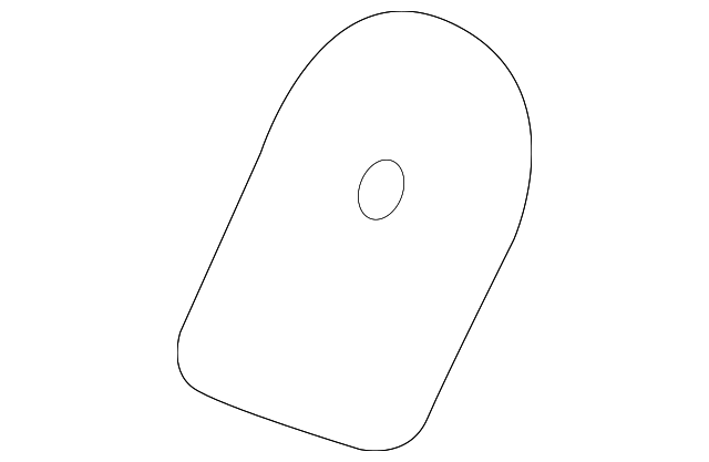 71832-01010-B1 HINGE COVER, RIGHT