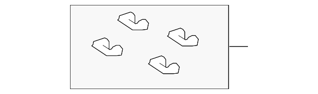 04947-48050 Деталь BRAKE PADS CLIP, LEFT