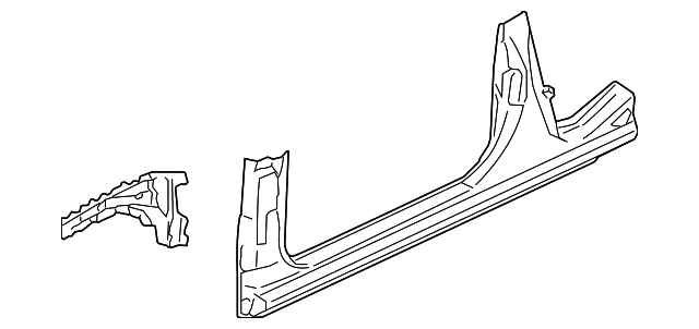 8H0-810-076 Деталь APERTURE PANEL, RIGHT