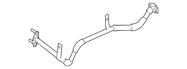 1854086Z00 Деталь EGR PIPE, LEFT