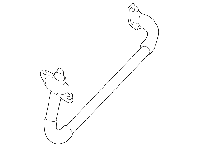 1853086Z00 Деталь EGR PIPE, RIGHT