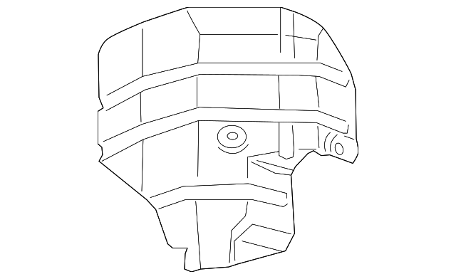 53692-SJA-000 Деталь PLATE, POWER STEERING HEAT BAFFLE
