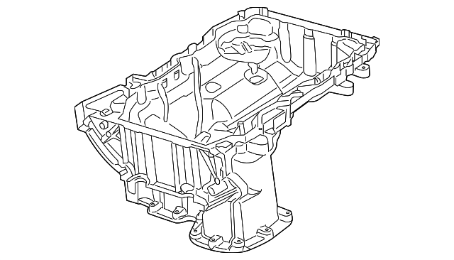 7B0-103-601-B Деталь UPPER OIL PAN