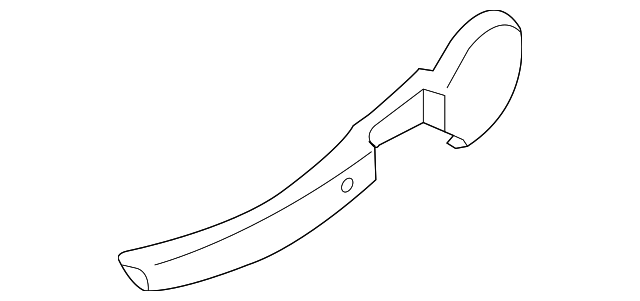 GP9A881LX02 Деталь SIDE COVER, LEFT