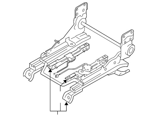 GP9A-88-A00 Деталь SEAT TRACK