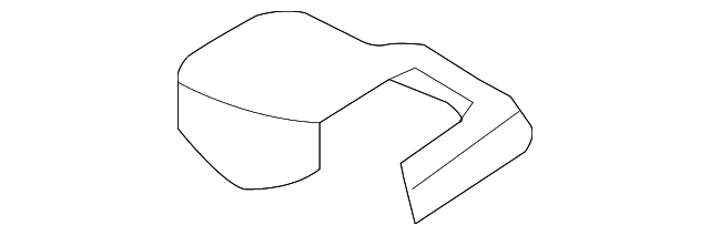 GP9A-57-051-02 Деталь REAR COVER, RIGHT