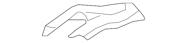 GP9A-57-052-02 Деталь REAR COVER, LEFT