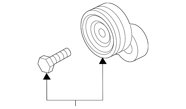 03C-145-299-AF Деталь DAMPER & PULLEY