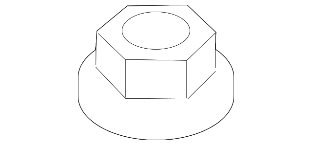 13396-12007B MOTOR MOUNT NUT