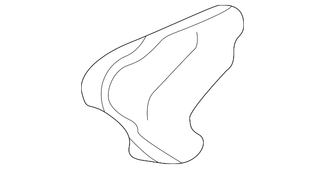 82661-S10-A01 Деталь FOOT, L. RR. SEAT