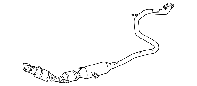 17410-21681 Деталь FRONT PIPE