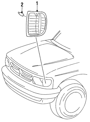 B2300 PARK & SIDE MARKER LAMPS