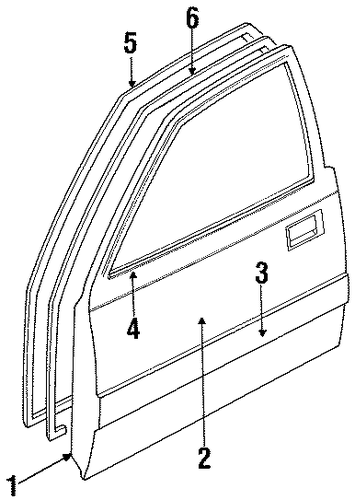 B2200 DOOR & COMPONENTS