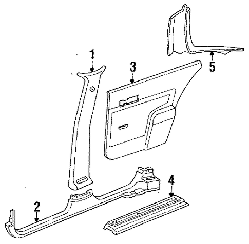 Corsica INTERIOR TRIM 2