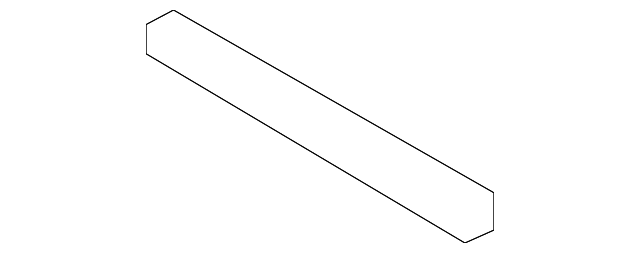 52494943 HEATER CORE UPPER SEAL