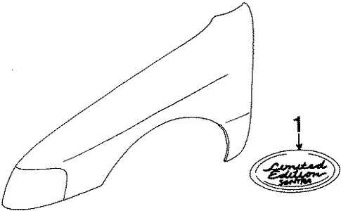 Sentra EXTERIOR TRIM - FENDER