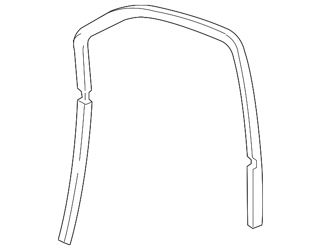 55399169AG GLASS RUN, LEFT