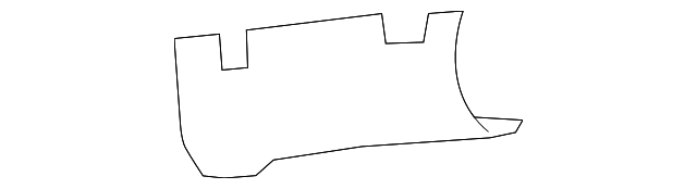 51-16-3-412-859 Деталь WINDSHIELD PILLAR TRIM INSERT, LEFT