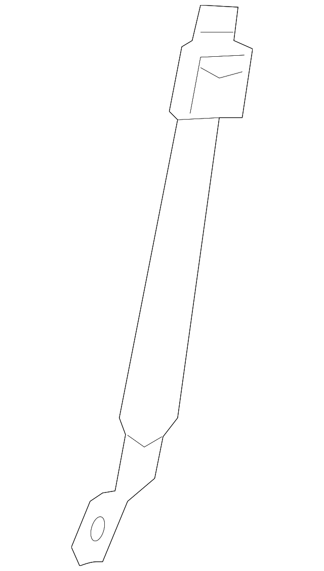 6L3Z-18611B76-AB Деталь CENTER SEAT BELT