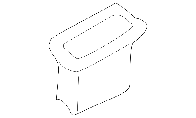 5L8Z-7822635-AAA Деталь PULL POCKET, RIGHT