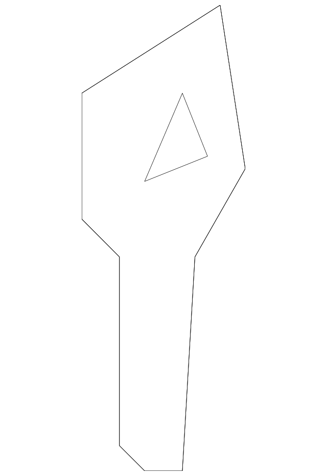 51-45-7-069-124 Деталь OUTER DUCT GASKET, RIGHT