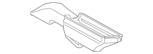 64-22-7-036-351 Деталь LOWER DUCT, LEFT