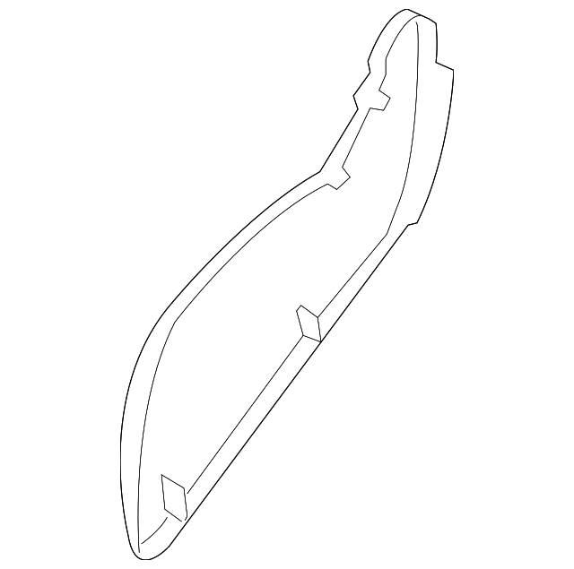1FY161J8AA Деталь SIDE SHIELD, RIGHT