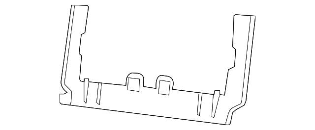 5127811AA Деталь LOWER SHIELD, RIGHT