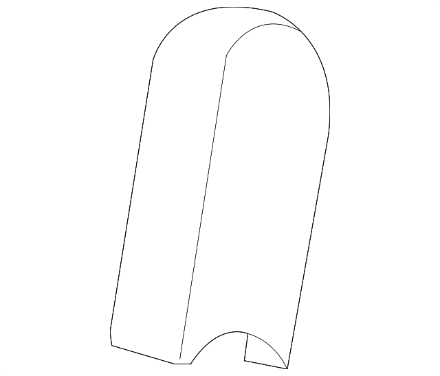 1FY141J8AA Деталь OUTER COVER, RIGHT