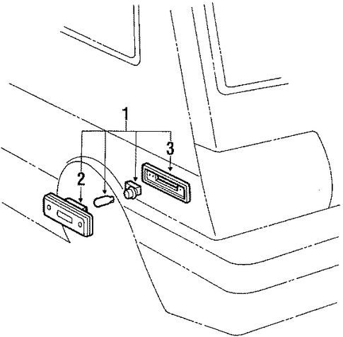 Corolla SIDE MARKER LAMPS