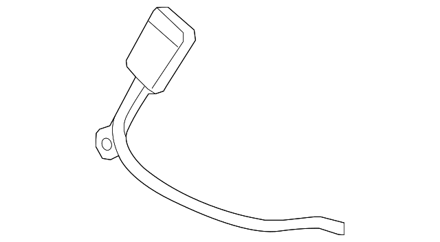 19181817 Деталь BUCKLE, RIGHT