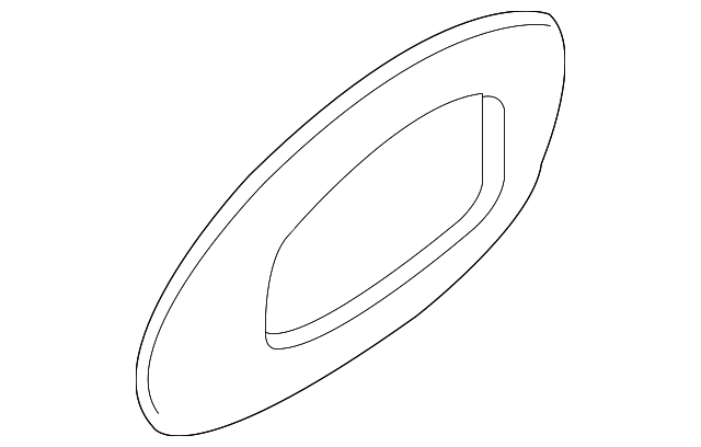 MR191349 Деталь REPEATER LAMP GASKET, LEFT