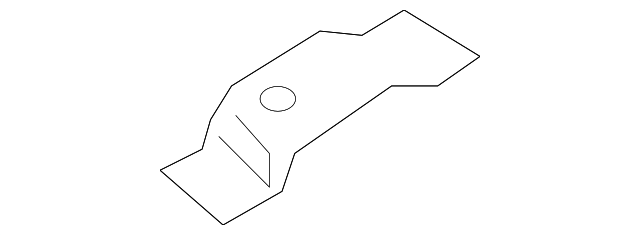 6151582Z00 Деталь REAR FLOOR PAN BRACKET, RIGHT