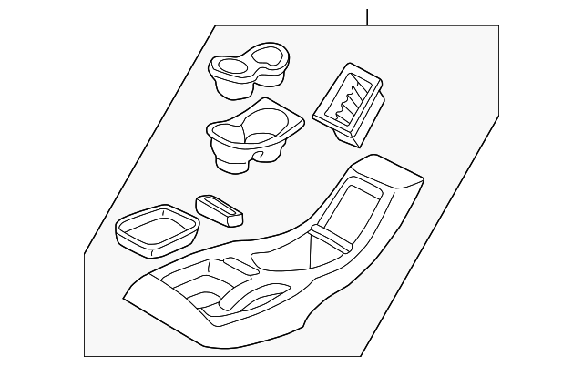 15953500 Деталь TRIM PLATE
