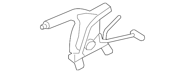 59710-3S100-HZ Деталь PARK BRAKE HNDLE