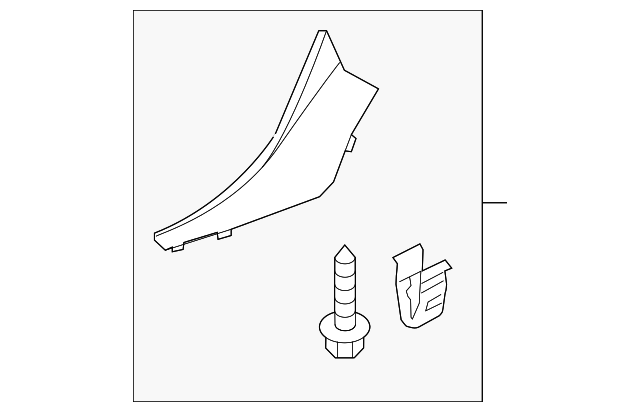 84690-3Q100-RAS Деталь TRIM MOLDING, LEFT