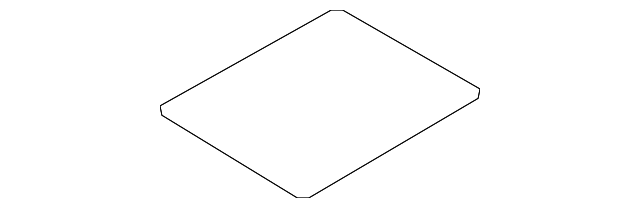84685-3S400 Деталь STORAGE BOX MAT