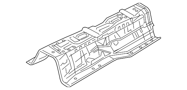 G43101PMMA Деталь FRONT FLOOR PAN