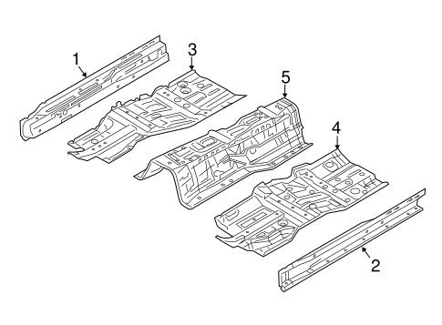 Q70L FLOOR & RAILS