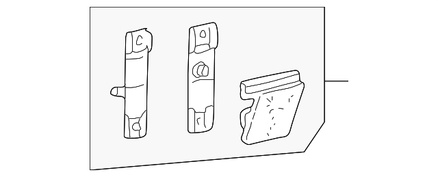 F87Z-17859-BA Деталь BUMPER REINFORCEMENT, RIGHT